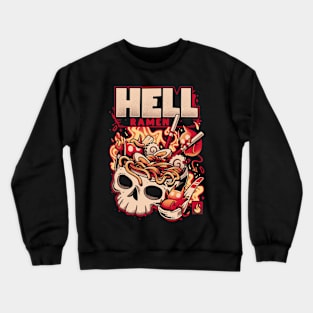 Hell Ramen Demons - Spicy Food Crewneck Sweatshirt